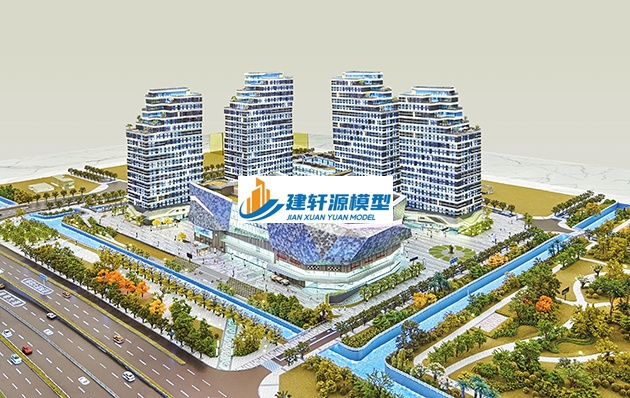 红安智慧城模型